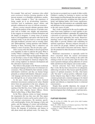 Religious and spiritual development