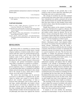 Religious and spiritual development