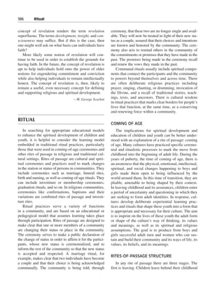 Religious and spiritual development