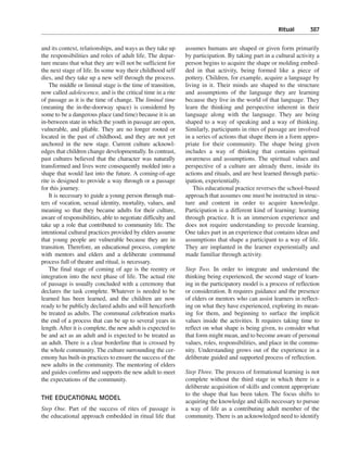 Religious and spiritual development