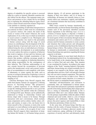 Religious and spiritual development