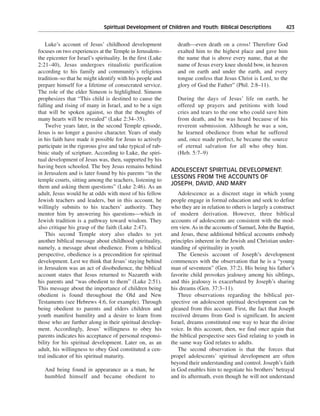 Religious and spiritual development