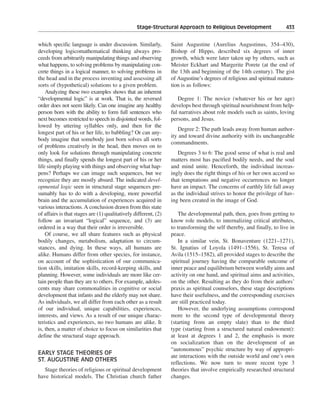 Religious and spiritual development