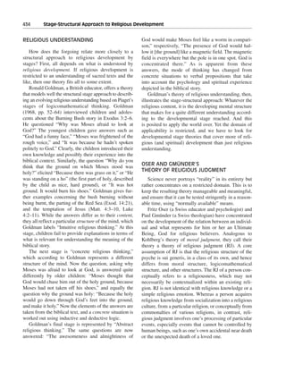 Religious and spiritual development