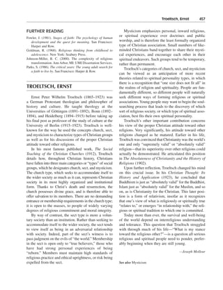 Religious and spiritual development