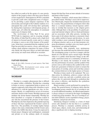 Religious and spiritual development