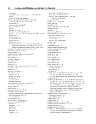 Religious and spiritual development