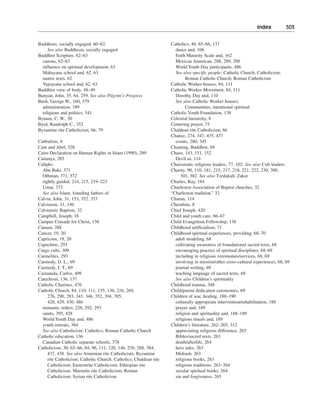 Religious and spiritual development