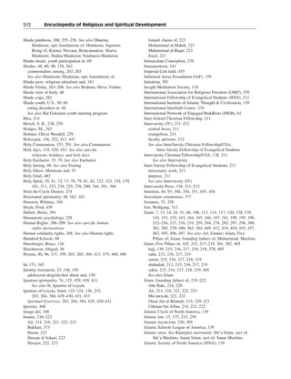 Religious and spiritual development