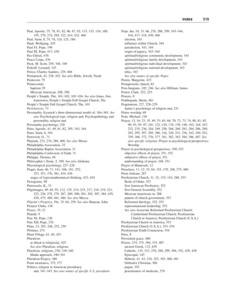 Religious and spiritual development