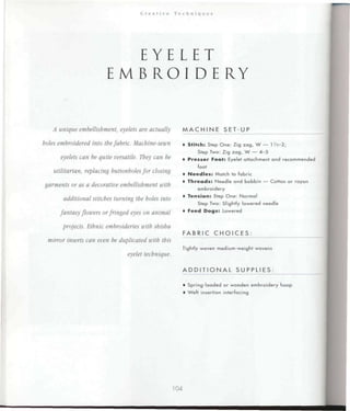 Encyclopedia of sewing machine techniques