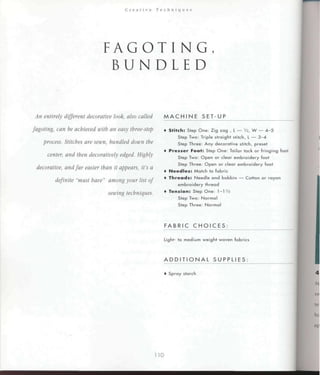 Encyclopedia of sewing machine techniques