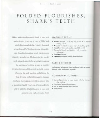 Encyclopedia of sewing machine techniques