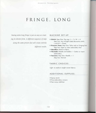 Encyclopedia of sewing machine techniques