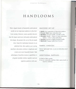 Encyclopedia of sewing machine techniques