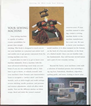 Encyclopedia of sewing machine techniques