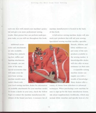 Encyclopedia of sewing machine techniques