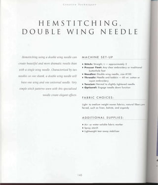 Encyclopedia of sewing machine techniques