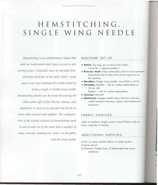 Encyclopedia of sewing machine techniques