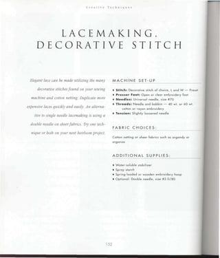 Encyclopedia of sewing machine techniques