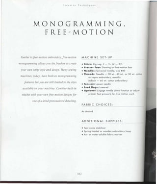 Encyclopedia of sewing machine techniques