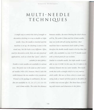 Encyclopedia of sewing machine techniques