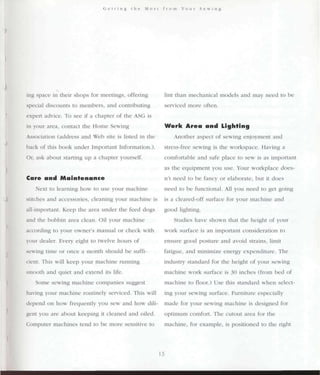 Encyclopedia of sewing machine techniques