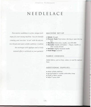 Encyclopedia of sewing machine techniques