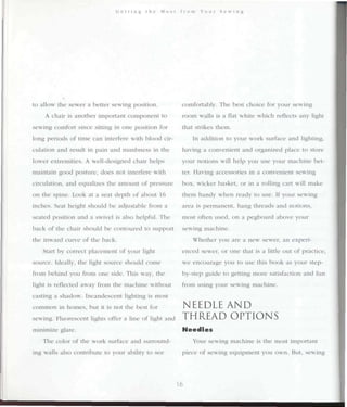 Encyclopedia of sewing machine techniques