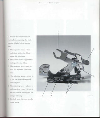 Encyclopedia of sewing machine techniques