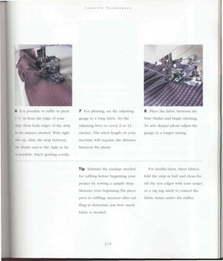 Encyclopedia of sewing machine techniques
