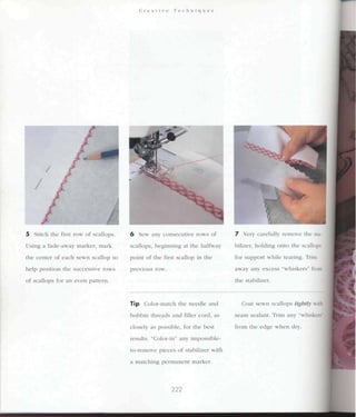 Encyclopedia of sewing machine techniques