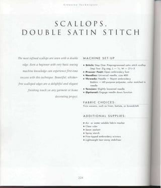 Encyclopedia of sewing machine techniques