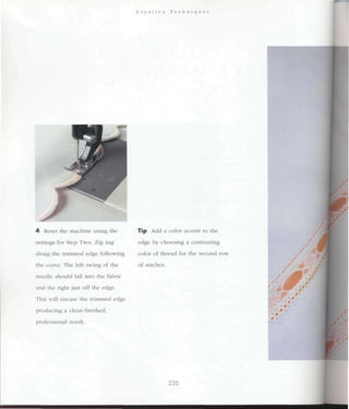 Encyclopedia of sewing machine techniques