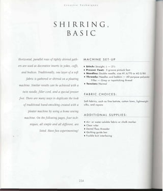 Encyclopedia of sewing machine techniques