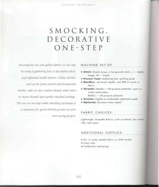 Encyclopedia of sewing machine techniques