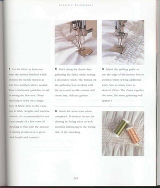 Encyclopedia of sewing machine techniques