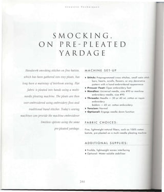 Encyclopedia of sewing machine techniques