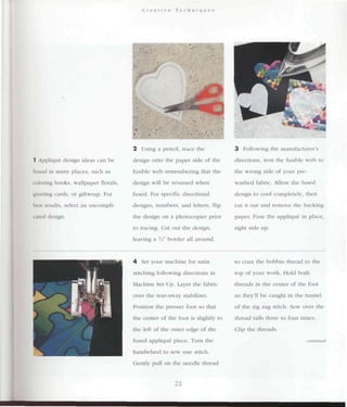 Encyclopedia of sewing machine techniques