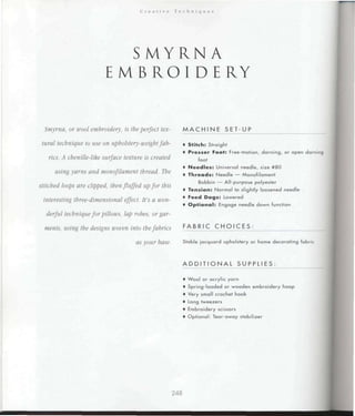 Encyclopedia of sewing machine techniques