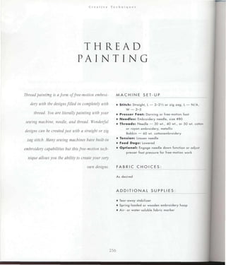 Encyclopedia of sewing machine techniques