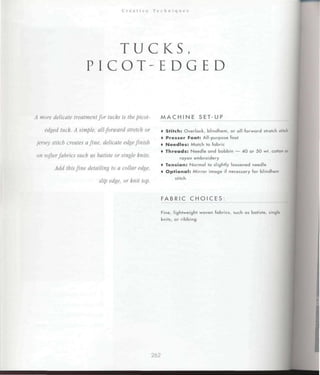 Encyclopedia of sewing machine techniques