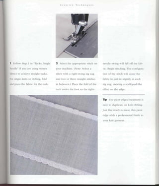 Encyclopedia of sewing machine techniques