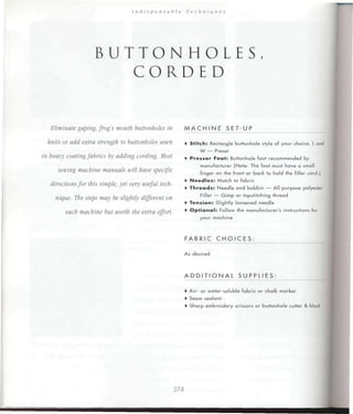 Encyclopedia of sewing machine techniques