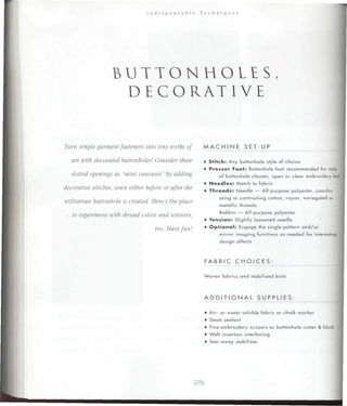 Encyclopedia of sewing machine techniques