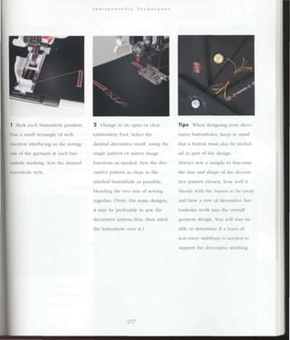 Encyclopedia of sewing machine techniques