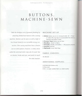 Encyclopedia of sewing machine techniques