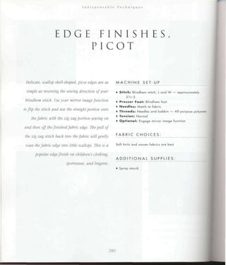 Encyclopedia of sewing machine techniques