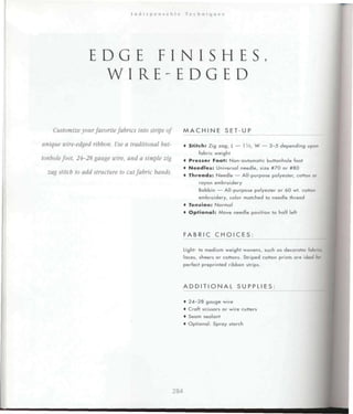 Encyclopedia of sewing machine techniques