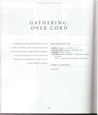 Encyclopedia of sewing machine techniques